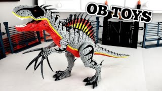 CUSTOM MATTEL SPINO ZINO REX | TYRANNOSAURUS REX | SPINOSAURUS | THERIZINOSAURUS JURASSIC WORLD Toys screenshot 2
