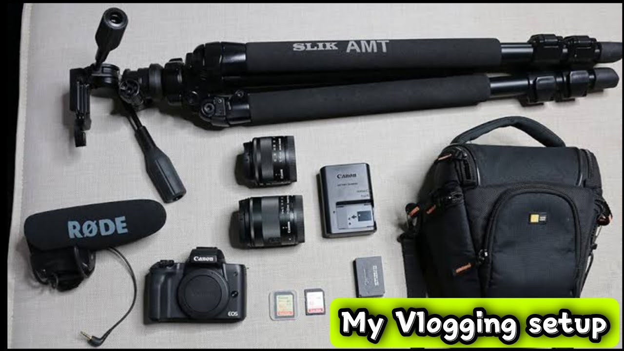 My First Vlog | My Vlogging Setup 🎥 - YouTube