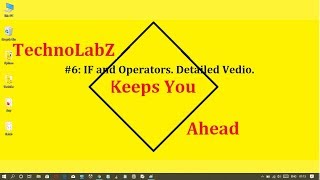 Logical Statements|If and If else statements|Batch Programming|TechnoLabZ