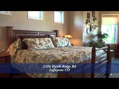 1224 Hawk Ridge Rd, Lafayette, CO home video tour