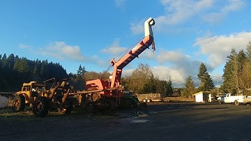 Linkbelt LS 98 log loader