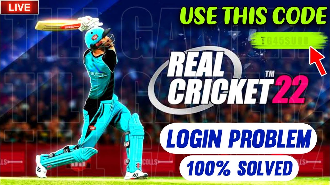 😥 RC22 Login Problem | Real Cricket 22 Login Problem Solution | Real Cricket 22 Unable To Sign in.