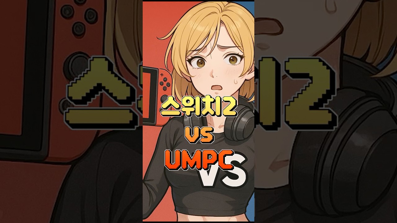 닌텐도 스위치2 vs 윈도우 UMPC 어떤 걸 사야하는지 정답 알려드림 #shorts