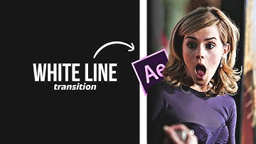 White solid swipe transition || After effects tutorial