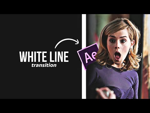 White solid swipe transition || After effects tutorial