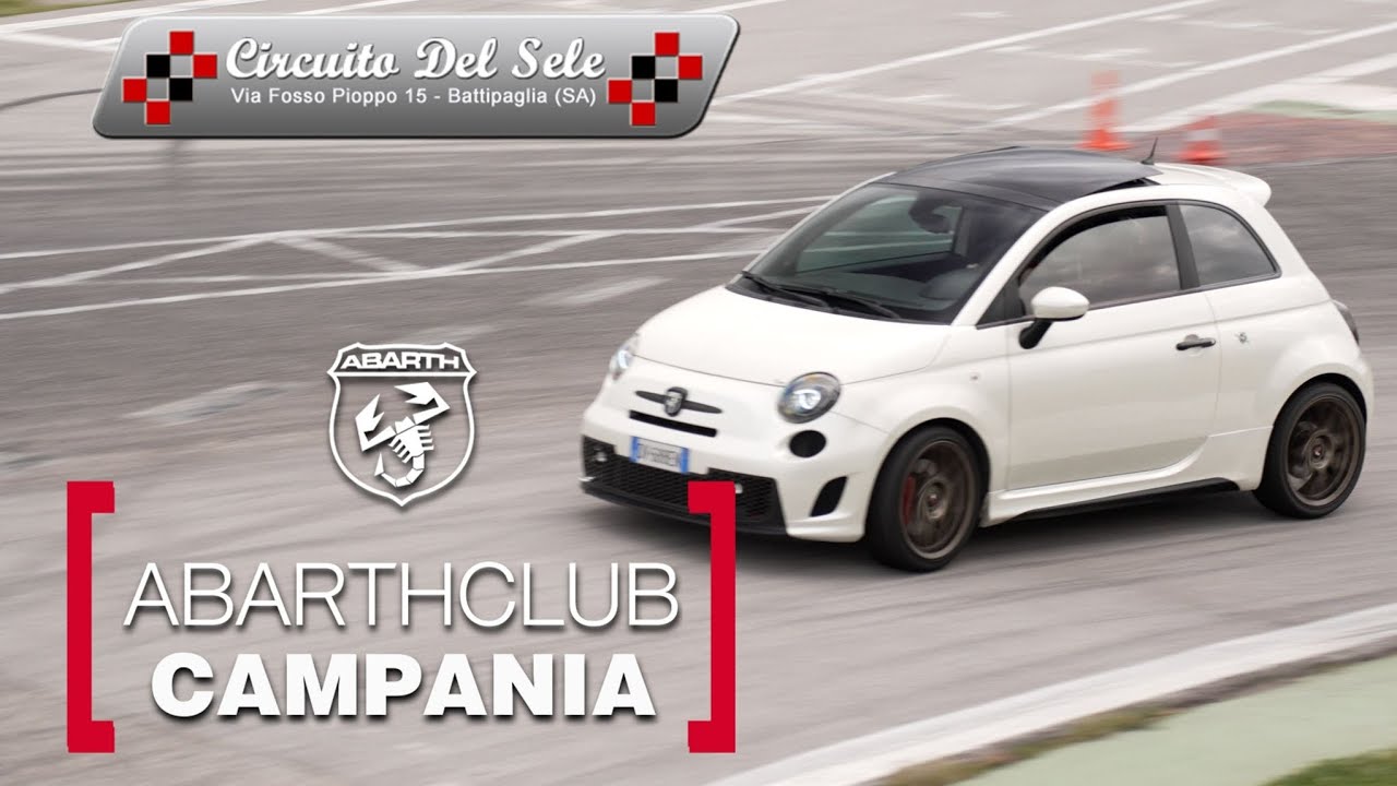 Abarth Day 2023 Circuito del Sele...Gli Scorpioni in Pista