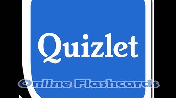 Quizlet Tutorial - Creating Study Set