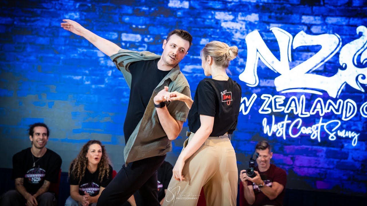 Luke & Lauren - Invitational Pro-Am - The NZ West Coast Swing Open 2025 - NZO