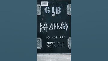 WE’RE BACK! 👊 #defleppard #ontour #rock