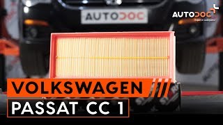 Como mudar Filtro de Ar VW PASSAT CC (357) - tutoriais