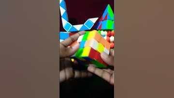 #cube #zig zag pattern on rubik