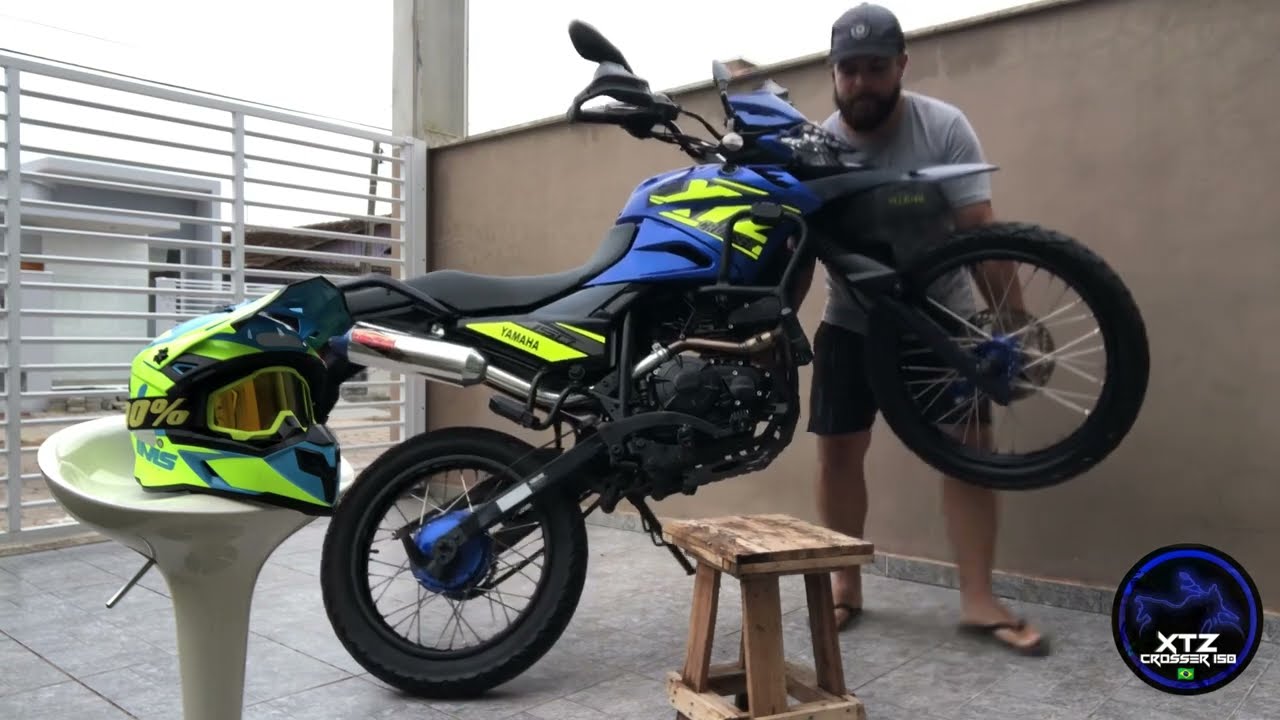 Cavalete para motocicleta (Banquinho da Xtz Crosser 150)