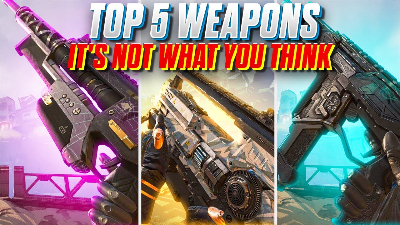 Ranking my TOP 5 Weapons in Apex Legends
