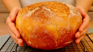 Selbstgebackenes Brot, dessen Essen mir nie langweilig wird. Brot in 5 Minuten! Brot backen