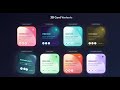 Interactive 3D CSS Cards Tutorial | Glassmorphism &amp; Animations