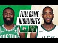 CELTICS at BUCKS | FULL GAME HIGHLIGHTS | March 24, 2021