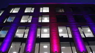 All Urban - Lec Lyon - Public Realm Led S - Sculptural Rgwb Lighting In Cambridge By Peter Freeman