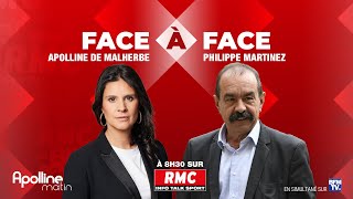 🔴 EN DIRECT - Philippe Martinez invité de RMC