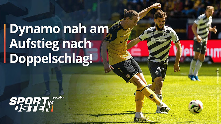 Blitzstart gegen Sandhausen - Dynamo dem Aufstieg ganz nah | MDR