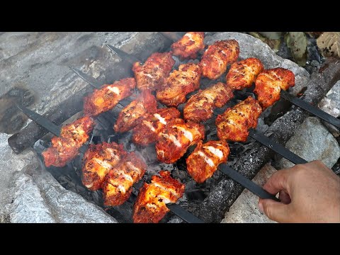 SOSLU KANAT IZGARA YAPIMI | Chicken Wings with Sauce Recipe | ASMR Food