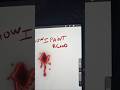 Learn how to draw a realistic blood on Procreate! 🎨✨