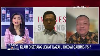 Klaim Diserang Lewat Ijazah, Jokowi Putuskan Gabung PSI?