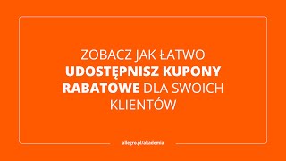 Zobacz jak łatwo udostępnisz kupony rabatowe dla swoich klientów screenshot 2