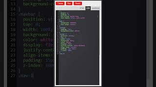 Sticky Navbar | HTML CSS
