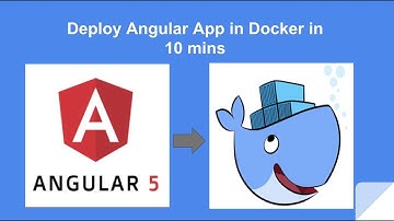 Deploy Angular 5 app in Docker Container in under 10 mins - For local development