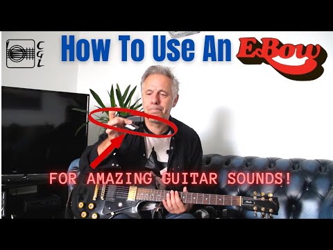 How to use an Ebow to get amazing guitar sounds 😲