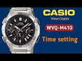 How To Set Time On Casio WVQ M410 