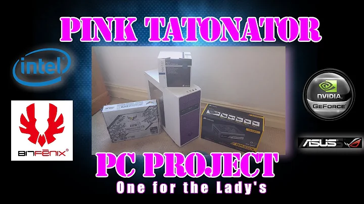 Pink Tatonator Gaming PC Project - Built by Richar...