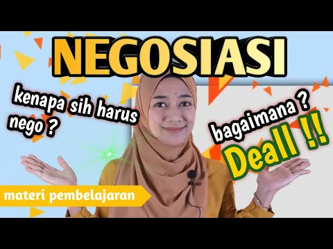 Video: Apa saja metode-metode negosiasi?