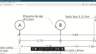 Vídeo 2  Creación de ejes. AutoCAD Architecture