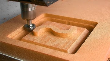 Cutting PU Foam with CNC Milling Machine