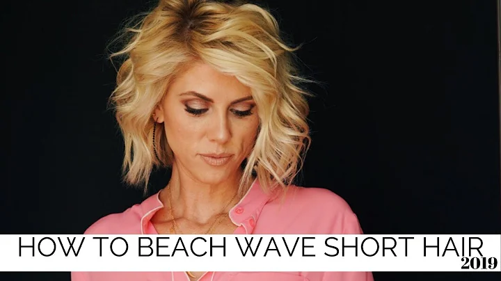 How To Beach Wave Short Hair
