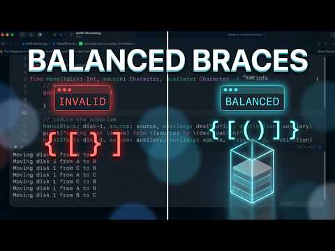 Balanced Parentheses Problem: Swift Stack Implementation