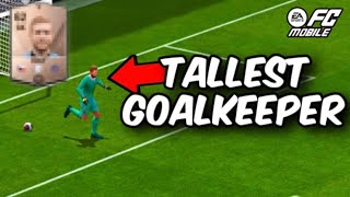 I Bought the Tallest Goalkeeper in EA FC Mobile 🔥💀 | FC Mobile