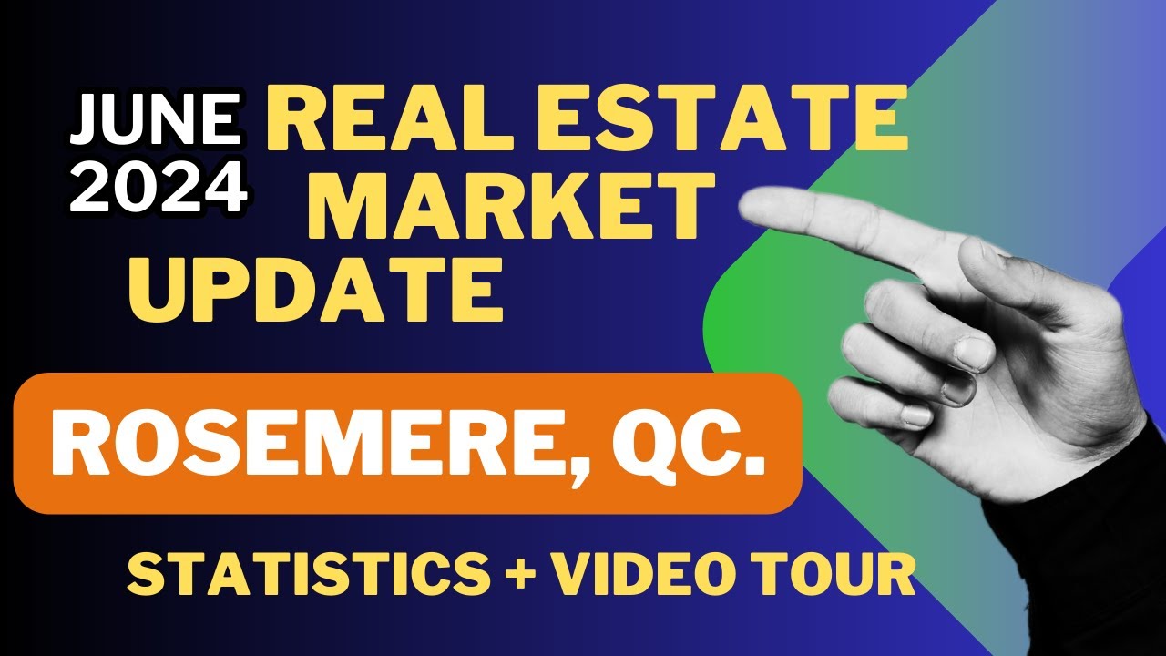 June 2024 - Rosemere (QC) Real Estate Market Update / video tour through the streets of Rosemere