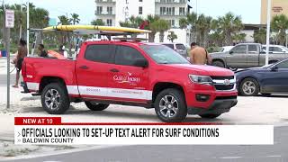 Baldwin County eyeing beach safety education through mass notification system - NBC 15 WPMI
