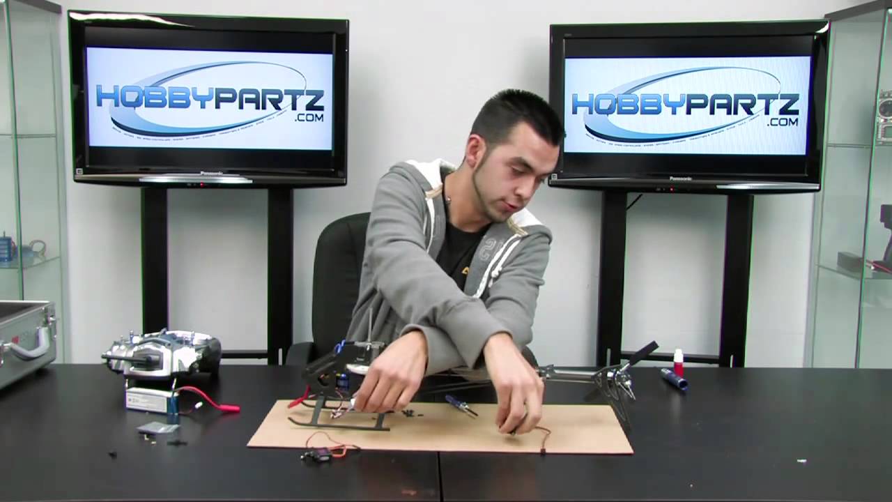 Building an EXI 450 Pro RC Helicopter Part Four