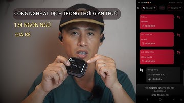 Review tai nghe công nghệ AI dịch thuật tức thì HTC NE08