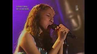 SOFIA hernandez-ganadora la VOZ KIDS 2015 - all of me