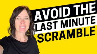 Avoid a Last Minute Scramble on IELTS - IELTS Energy Podcast 1611