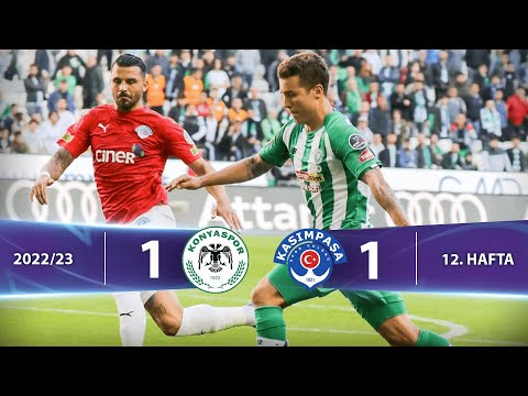 A. Konyaspor - Kasımpaşa (1-1) Highlights/Özet | Spor Toto Süper Lig - 2022/23
