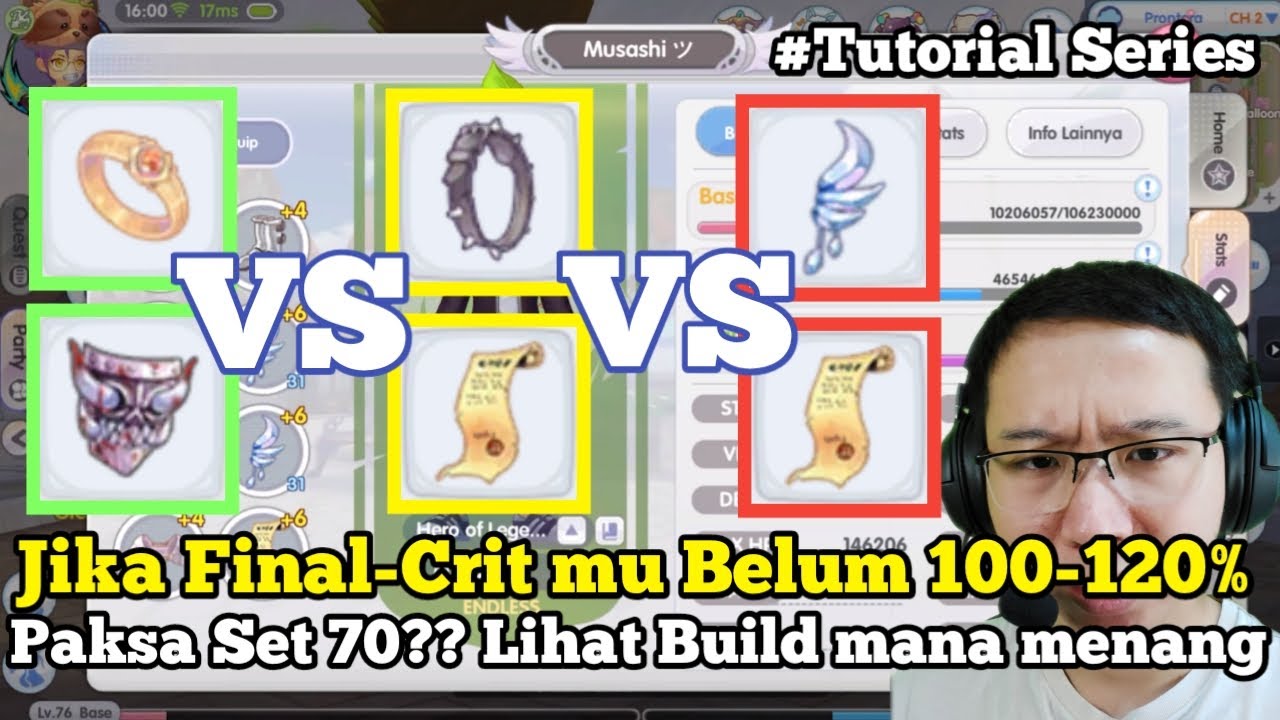 P Pen vs Critical Dmg Bonus Sniper Longbow 100% F2P - Ragnarok X Next Generation- Mr Ben Gaming Room