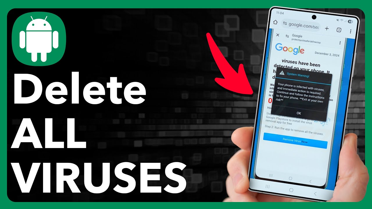How To Find And Delete ALL VIRUSES On Android
