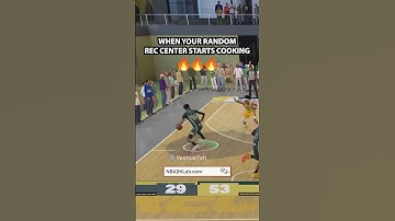 NBA 2K24 REC Random Center Build: 2K24 Gameplay #nba2k24 #2k #2k24