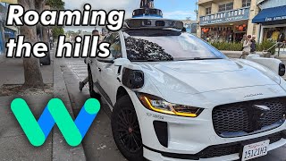 Waymo SF: Roaming the hills | JJRicks Rides With Waymo #133