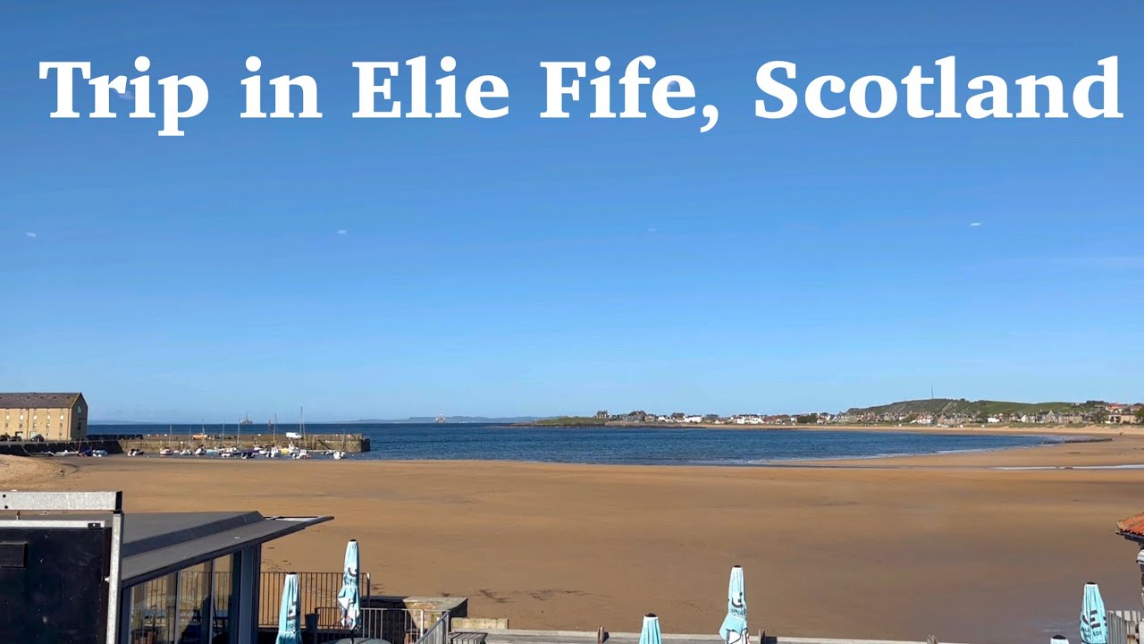 【Scotland】SUB) Trip in Elie, Fife Scotland｜Stayed at beach hotel - YouTube